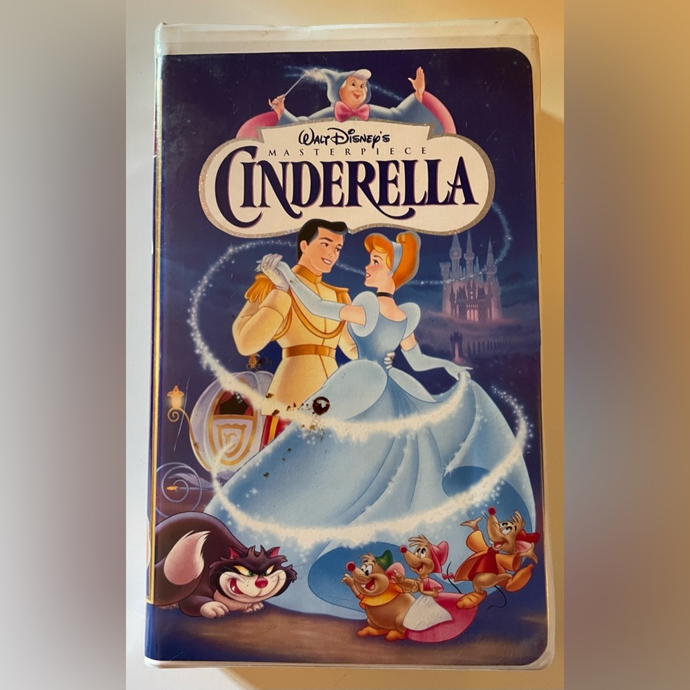 Walt Disney Masterpiece Collection Cinderella VHS Kids Movies Disney Princess